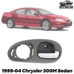Door Handle For 1999-04 Chrysler 300M Sedan Rear Right Gray W/chrome LVR/4 Nuts. Fixed Price $38.90.