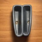 88-91 Civic Crx Left Right Door Handle Pouch Cubby Grab Pull Cup Oem Blue. Fixed Price $24.99.