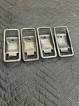 Toyota Land Cruiser FJ40 Qty (4) Door Handle Bezel Trim 1975-84 Oem. Fixed Price $25.00.