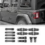 Door Hinge/spire Tire Tailgate Handle Cover Trim For Jeep Wrangler Jl 2018+. Fixed Price $98.99.