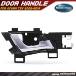 Rear Passenger Side Silver & Black Interior Door Handle For Acura Tsx 2009-2014. Fixed Price $27.39.