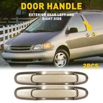 Rear Sliding Beige Door Handle Passenger Driver Side For Sienna Toyota 98-03. Fixed Price $18.04.