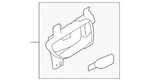 Genuine Subaru 2015-2019 Legacy Outback Handle, Inside 61051AL02BVH. Fixed Price $19.43.