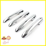 Fits 2018-2023 Toyota RAV4 4PCS Chrome Door Handle Overlay No Smart Button Cut. Fixed Price $16.99.