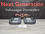 2015 - 2019 Volkswagen Golf Black Front & Rear Headliner Folding Grab Handle Set. Fixed Price $146.23.