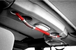 Red Dual Rear Grab Handle For Jeep Wrangler Jk 2007-2018 13305.13 Rugged Ridge. Fixed Price $69.99.