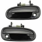 New Front Outside Door Handles Set Lh Smooth Black For 1996-2000 Honda Civic. Fixed Price $17.95.