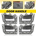 4X Gray Inner Door Handles Fit 2005-10 Jeep Grand Cherokee Front Rear Lh Eppe. Fixed Price $37.99.