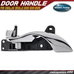 Passenger Side Zinc Chrome+black Base Interior Door Handle For Cadillac Deville. Fixed Price $19.29.