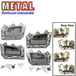 Set 4PCS Inside Door Handle 2005-2011 For Jeep Grand Cherokee Gray DS300-NS. Fixed Price $39.96.