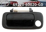 Toyota Genuine Land Cruiser FZJ80 LX450 Front Door Handle Lh 69220-60020-G0 New. Fixed Price $98.87.
