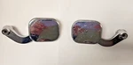 Used Oem Lh/rh Interior Chrome Door Handle Set 1967-68 Mercury/ford Mustang (800. Fixed Price $74.95.
