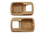 2X Brown Interior Door Handle Trim Surround Vw Rabbit MK1 Vanagon 171 837 235. Fixed Price $37.99.