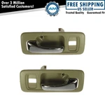 Beige Inner Inside Interior Handle Front Pair Set For 90-93 Honda Accord 4 Door. Fixed Price $14.09.
