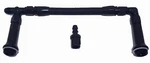 Holley Carburetor Black Braided Fuel Line Dual Feed Double Pump 4150 6AN F3. Fixed Price $69.99.