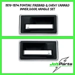 Oer 9836342-43 Inner Door Handle Set Deluxe Interior 1970-1974 Firebird Camaro. Fixed Price $96.99.