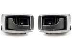 1979-1993 Mustang Inside Inner Black Door Handles & Chrome Bezels W/ Screws. Fixed Price $31.95.