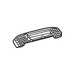 Genuine Mercedes-benz Oe Grab Handle 167-810-29-05-8T92. Fixed Price $142.69.