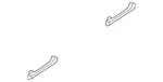 Genuine Nissan Interior Grab Bar 73940-9DE0B. Fixed Price $63.68.