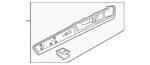 Genuine Volkswagen Interior Door Handle 7P6-867-102-DB-OUM. Fixed Price $313.66.