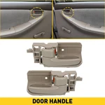 Fits Toyota 2003-08 Corolla Inside Interior Door Handle Right & Left Set Beige V. Fixed Price $13.99.