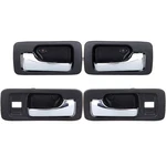 4PCS Fit For 90-93 Honda Accord Door Sedan Black Inner Inside Handle. Fixed Price $16.39.