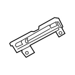 Genuine Bmw Grab Handle Bracket, Rear Ri 51-16-5-A2E-688 New. Fixed Price $17.48.