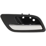 Door Handle Inside Ebony & Chrome Front Left Lh For Cadillac Escalade Ext Esv. Fixed Price $17.10.