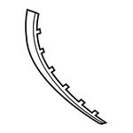 Genuine Bmw Cover, Pull-handle, Wood, Wa 51-41-7-260-080 New. Fixed Price $201.42.