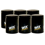 Wix Set Of 6 Engine Motor Oil Filters Audi Chrysler Dodge Ford Jeep Lr Mazda. Fixed Price $54.95.