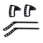 Rugged Ridge 13505.5 Aluminum Grab Handles Front/rear For 2007-18 Jeep Jk. Fixed Price $214.99.