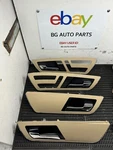2007-13 Mercedes W221 S550 Genuine All 4 Door Handle Interior Trim Set Beige Oem. Fixed Price $93.71.