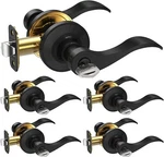 Lock, Handle For Interior Doors & Closet Black, Keyed Entry, Alike. Fixed Price $16.98.