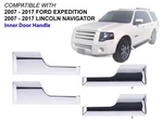 Door Handle Fits Ford Expedition Navigator 2007 - 2017 Set Of 4 Front Rear. Fixed Price $28.29.