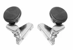 Pair Vw Bug Beetle Bus T2 Left Right Vent Wing Window Latch Lock Round 1968-1977. Fixed Price $533.45.