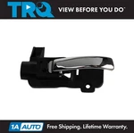 Trq Rear Right Interior Door Handle Chrome & Black Fits 2011-2014 Dodge Avenger. Fixed Price $29.45.