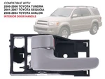 Gray Inside Door Handle For 00 - 07 Tundra Sequoia Avalon Driver Front Rear. Fixed Price $11.37.