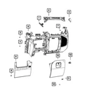 Genuine Mopar Grab Handle 6LR63TX7AA. Fixed Price $121.34.