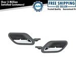 Trq Black & Chrome Inner Inside Interior Door Handle Set For Bmw 5 7 Series. Fixed Price $27.78.