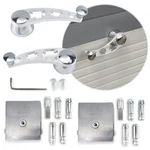 Billet Cross Window Cranks With Switches (pair) Autoloc AUTDNWC002S Street. Fixed Price $329.95.