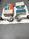 Mopar Nos Frt./rr. Door Window Regulator Handles (2) 69-74 P.d.c.. Fixed Price $139.50.