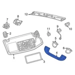 For Dodge Charger Daytona 2024-2025 5RG68TX7AC Interior Grab Bar. Fixed Price $32.31.