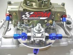 Holley Street Avenger Carburetor Braided Fuel Line Pressure Regulator 4150. Fixed Price $109.99.