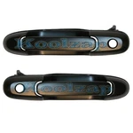 For 98-03 Sienna Front Black Outside Outer Exterior Door Handle W/ Keyhole Pair. Fixed Price $31.95.