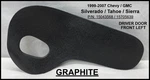 99-07 Chevy Silverado Tahoe Sierra Lf Driver Door Interior Handle Trim Graphite. Fixed Price $14.95.