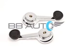 2 Inside Manual Window Crank Handles Chrome For Jeep Wrangler Cherokee CJ5 CJ7. Fixed Price $16.95.