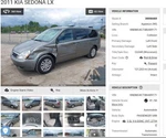 Driver Front Window Regulator Assembly With Motor Fits 11-12 14 Sedona 4286858. Fixed Price $92.99.