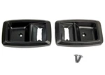 1979-1993 Mustang Black Inside Door Handle Trim Bezels W/ Install Screws Pair. Fixed Price $13.25.