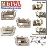 Interior Door Handle 4PCS Set For 2005-2011 Jeep Grand Cherokee Beige & Chrome. Fixed Price $48.99.