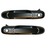 For 98-03 Sienna Front Black Outside Outer Exterior Door Handle W/ Keyhole Pair. Fixed Price $32.95.